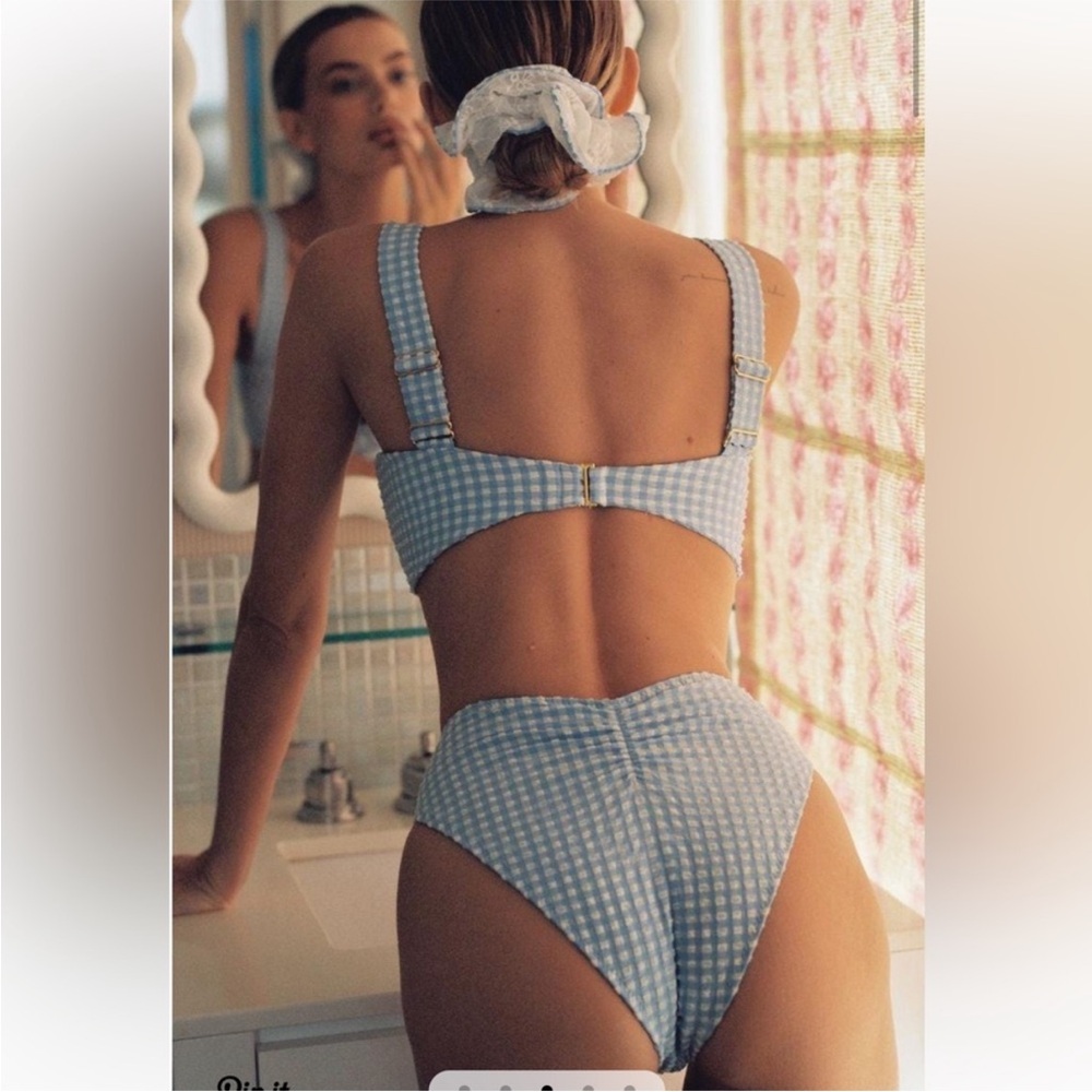 Montce Peri Micro Gingham Bikini - Picture 3 of 7